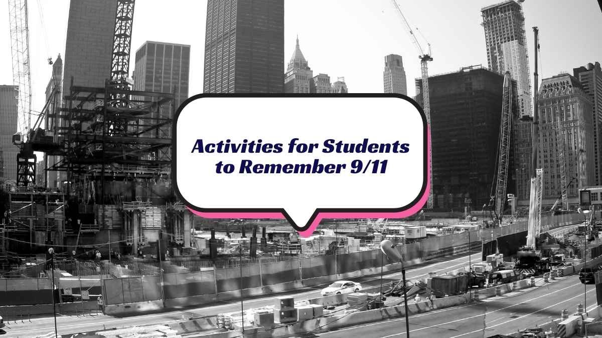 Activities for Students to Remember 9_11