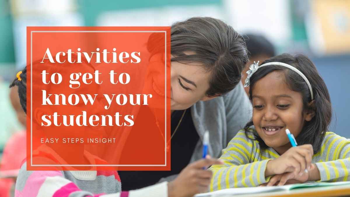 Activities to Get to Know Your Students
